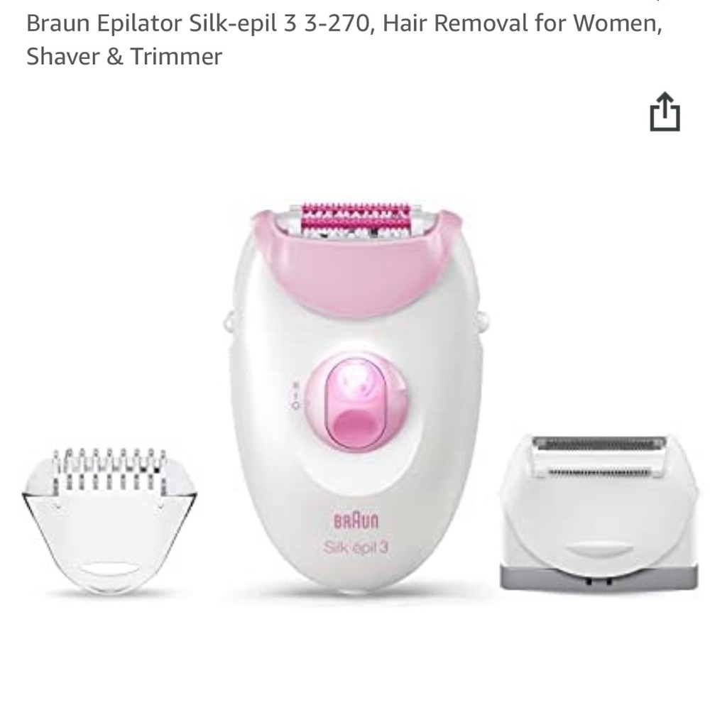 Braun Epilator Silk-epil 3 3-270